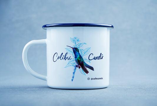 Vaso Peltre 250ml - Ave Colibrí