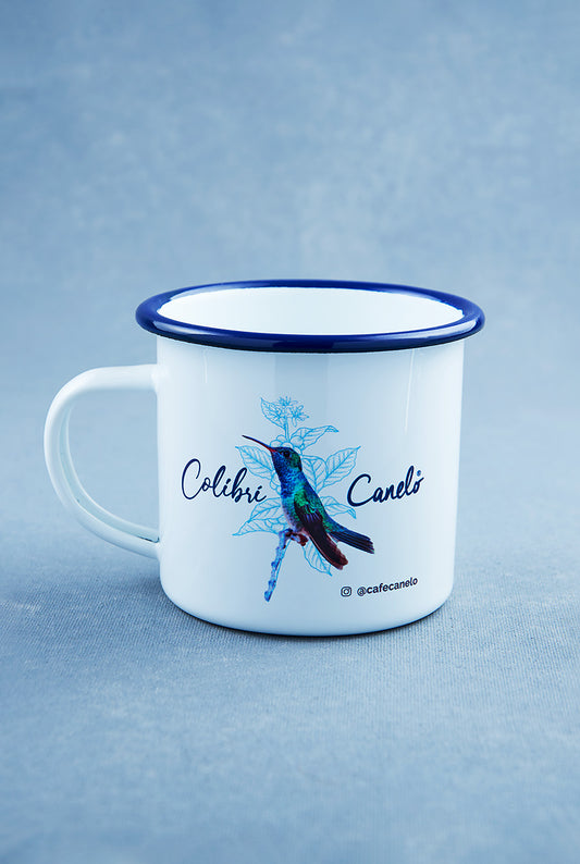Vaso Peltre 250ml - Ave Colibrí