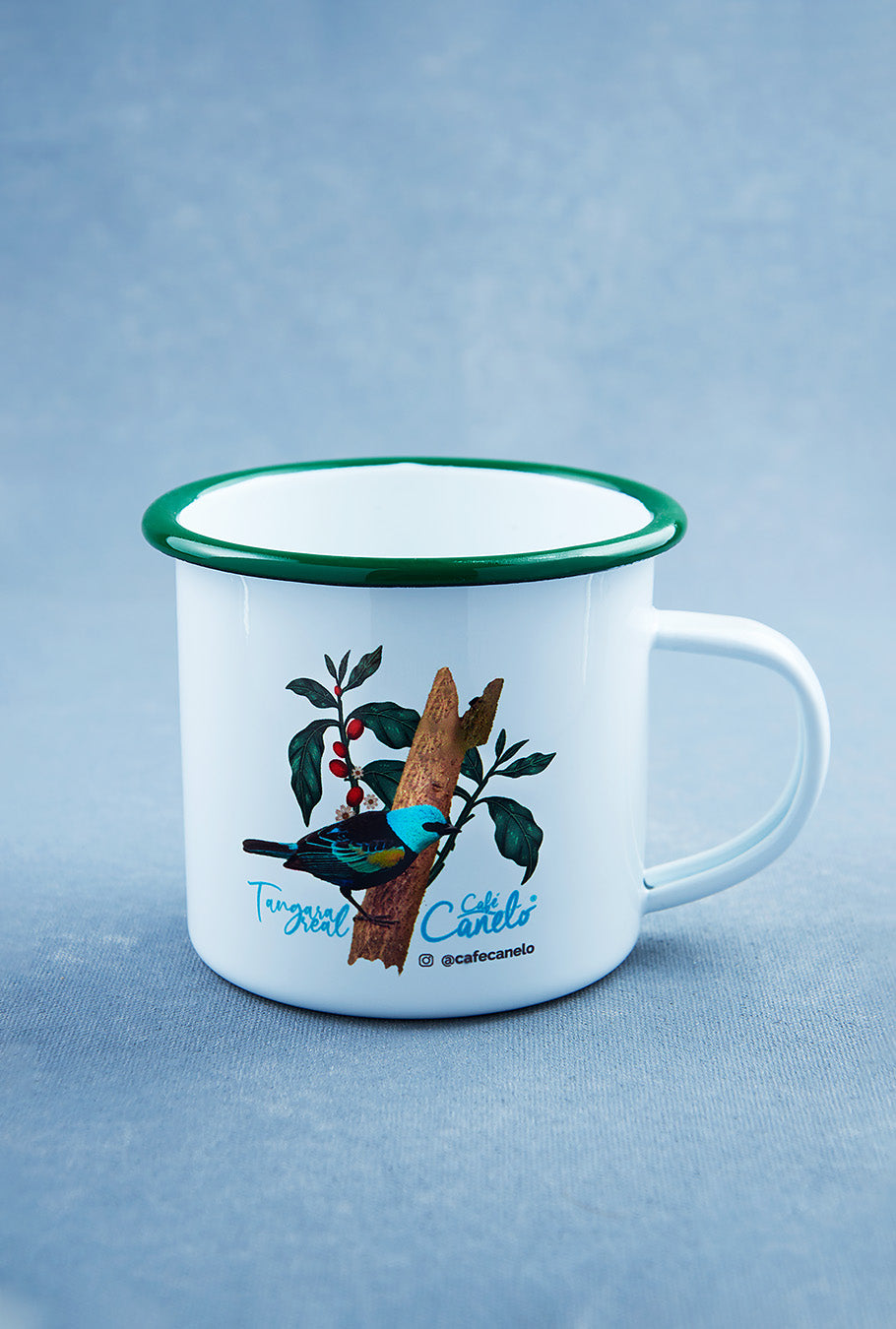 Vaso Peltre 250ml - Ave Tángara Real