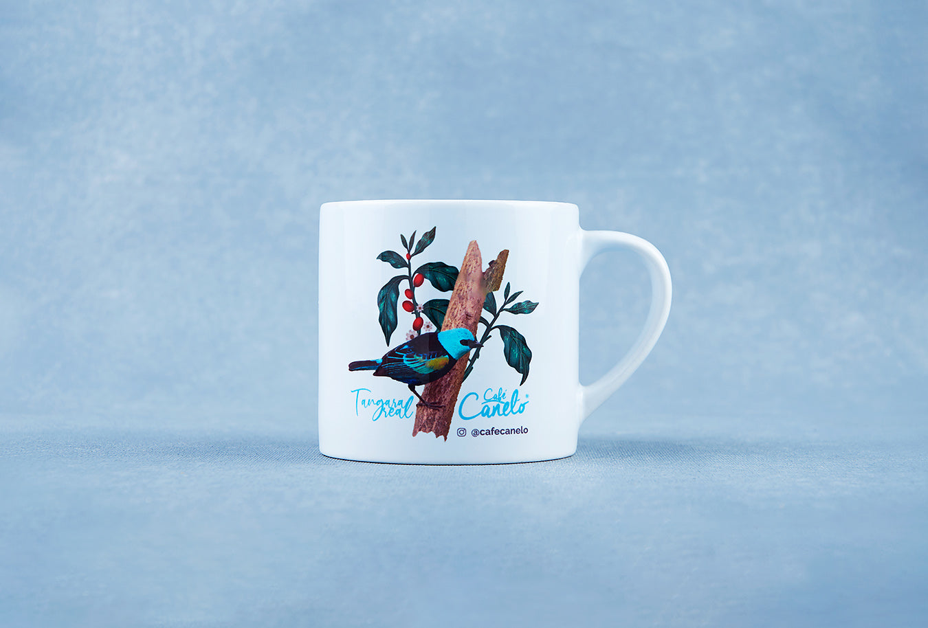 Vaso Peltre 250ml - Ave Tángara Real